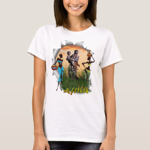 T-shirt Mère et enfant de l'Afrique