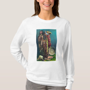 T-shirt Mère et enfant indigènes de Piuta dans une papoose