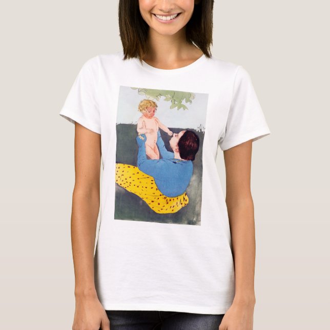 T-shirt Mère et enfant, Mary Cassatt (Devant)