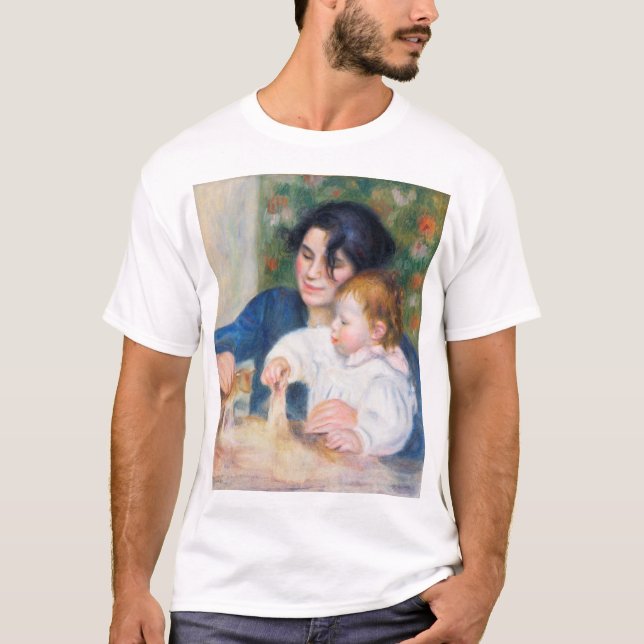 T-shirt Mère et enfant, Renoir (Devant)