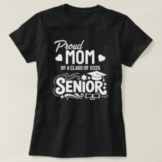 T-shirt Mère fière d'un élève de terminale de la promotion