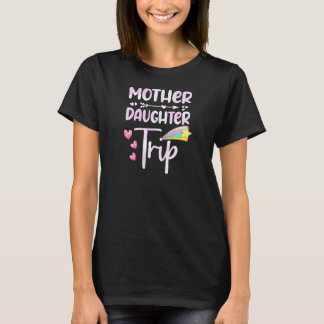 T-shirt Mère Fille Voyage Week-end Maman Filles Vacances T