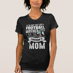T-shirt Mère Lineman, mère du football
