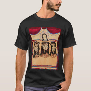 T-shirt Mère Marie Jésus Christ Thorn Art de la Couronne P