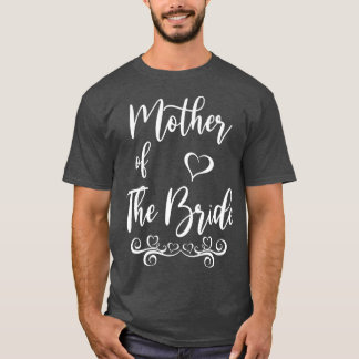 T-shirt Mère mariée et Mariage de chambre correspondant