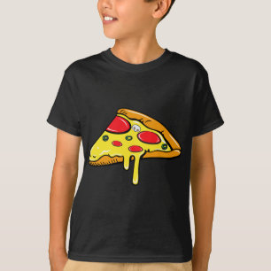 T-shirt Mère Père Fille Pizza Slice Matching