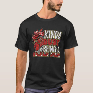 T-shirt Mère poule occupée à être une maman poule pour un