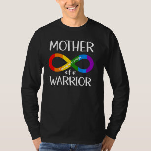 T-shirt Mère prise de conscience de l'autisme d'un guerrie