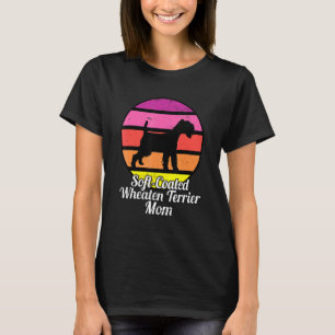 T-shirt Mère Terrier Irlandais à Poil Souple Rétro