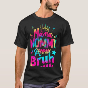 T-shirt Mère's Day cite maman maman maman maman maman Bruh