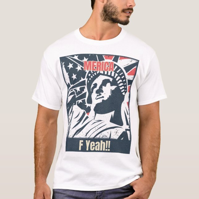 T-shirt Merica F Ouais ! ! (Devant)
