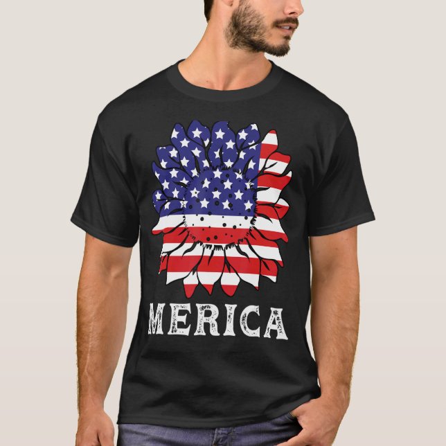 T-shirt Merica Usa (Devant)
