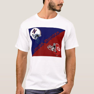 T-shirt Merles de Warner divisés par Chambre contre