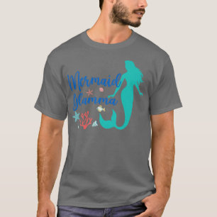 T-shirt Mermaid Glamma Birthday Girls Family Themed Magica