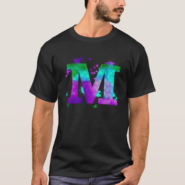 T-shirt Mermaid M With Scales T (Devant)