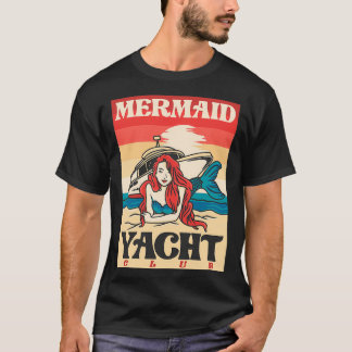 T-shirt Mermaid Yacht Club