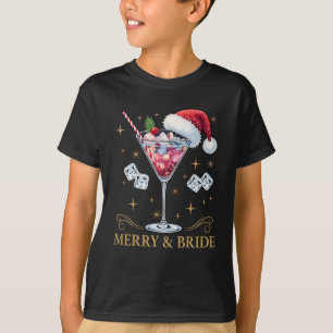 T-shirt Merry And Bride Enterrement de Vie de Jeune Fille