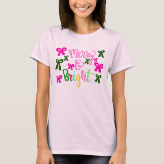 T-shirt Merry and Bright