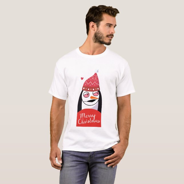 T-shirt Merry christmas (Devant entier)