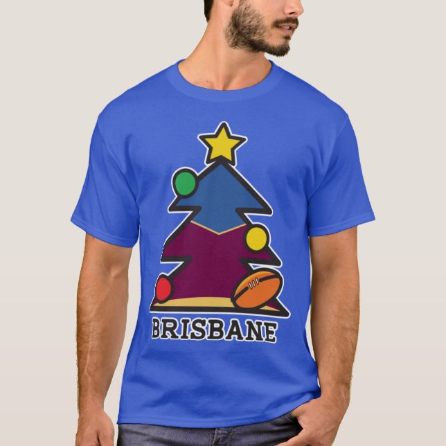 T-shirt Merry Christmas Brisbane Christmas gift idea boy f (Devant)