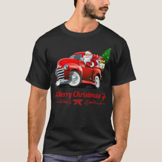 T-shirt Merry Christmas Buffalo Truck 1