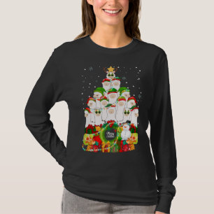 T-shirt Merry Christmas Llama Alpaca Tree Xmas Llamas