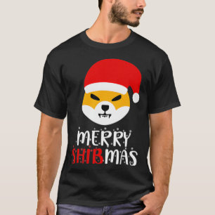 T-shirt Merry Christmas Santa Claus Shiba Inu Crypto