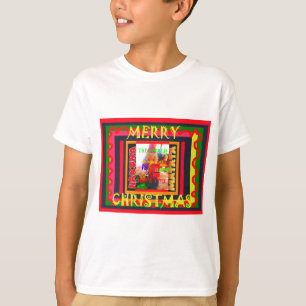 T-shirt Merry Christmas The world around me is happy to ha