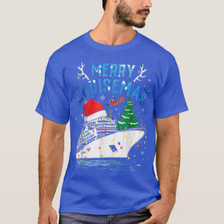 T-shirt Merry Cruisemas Famille Croisière Noël 2022 Drôle