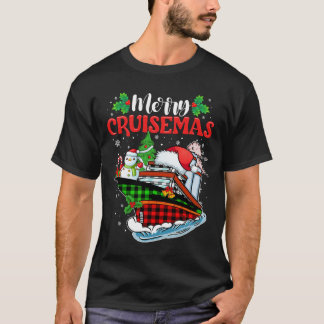 T-shirt Merry Cruisemas Famille Croisière Noël 2023 Amusan