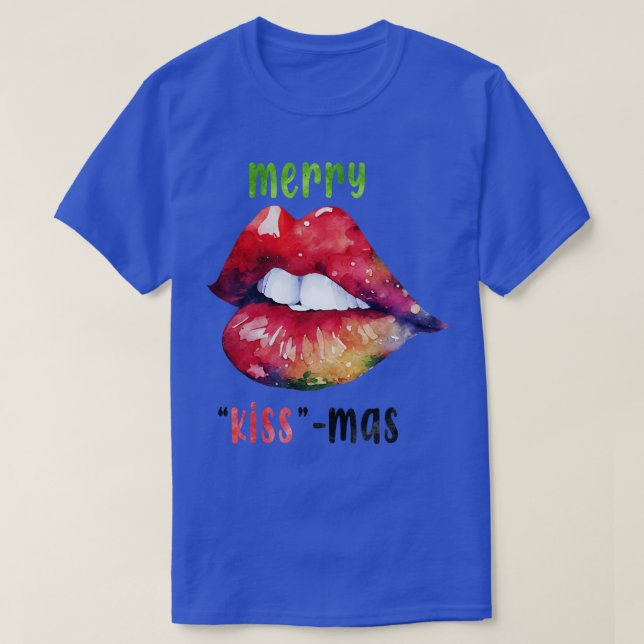 T-shirt Merry kissmas (Design devant)