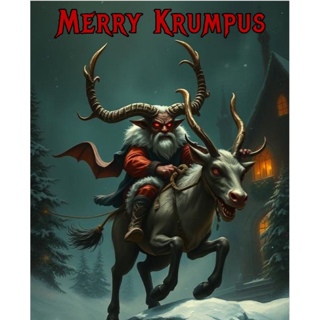 T-shirt Merry Krampus Demon (Créateur téléchargé)