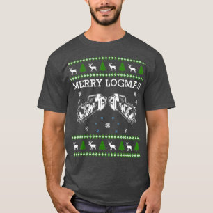 T-shirt Merry Logmas Ugly Christmas Sweaters 268