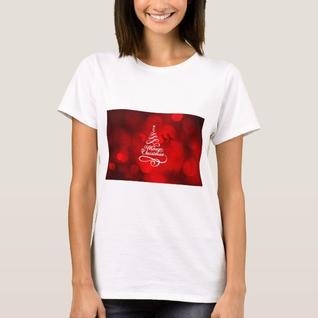 T-SHIRT MERRY NOËL (Devant)