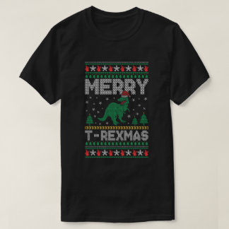 T-shirt Merry T-REXMAS 