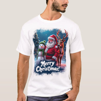 T-shirt Merveilles de Noël joyeuses