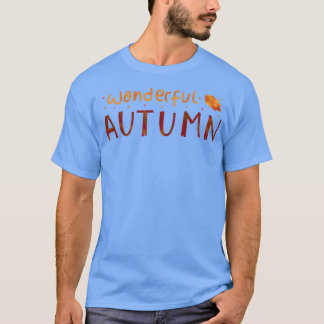 T-shirt Merveilleux Citation Inspirationnelle D'Automne Po