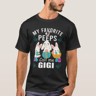 T-shirt Mes amis préférés m'appellent Gigi Cute Cadeau 