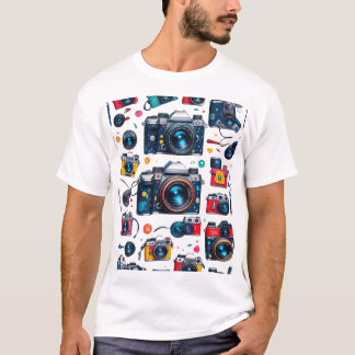 T-shirt Mes appareils photo préférés