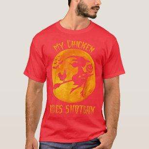 T-shirt Mes Balades De Poulets Shot Funny Halloween Lover