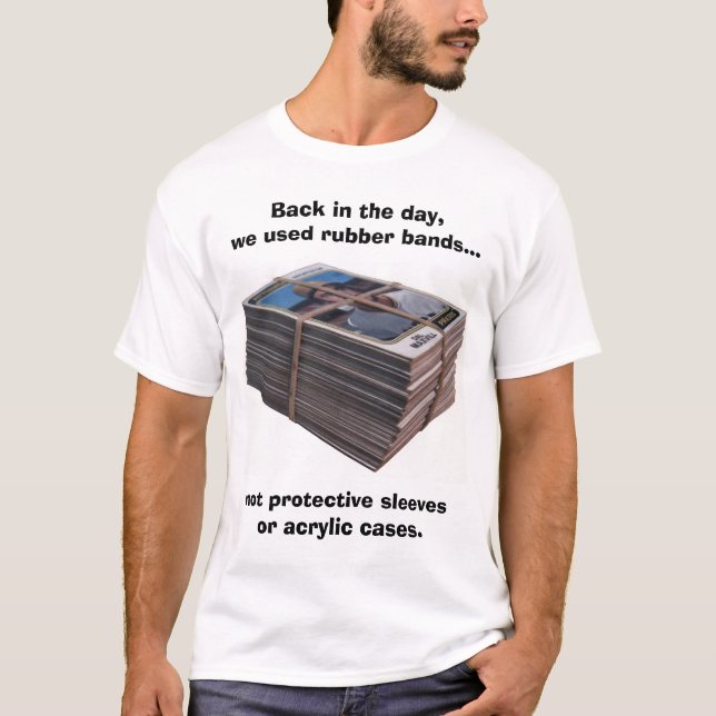 T-shirt Mes cartes de base-ball de '74 (Devant)