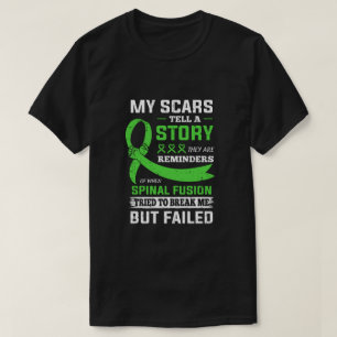 T-shirt Mes cicatrices racontent une histoire La prise de