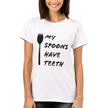 Mes cuillères ont des dents Chemise femme