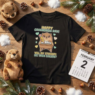 T-shirt Mes élèves verront-ils leur ombre Prof de rire