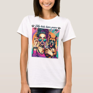 T-shirt Mes Enfants Ont Des Patrouilles