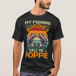 T-shirt Mes Épouses De Pêche M'Appelent POPPIE Vintage