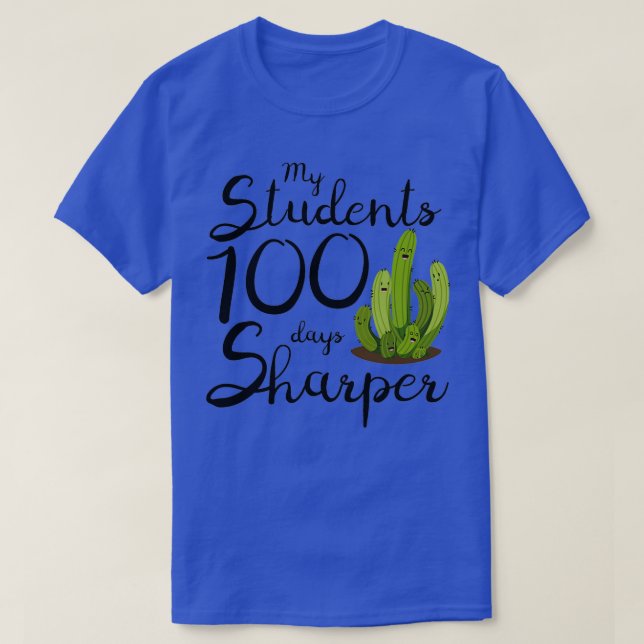 T-shirt Mes étudiants 100 jours plus précis (Design devant)