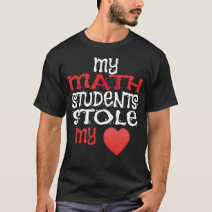T-shirt Mes étudiants en mathématiques volent Mon artsy bi
