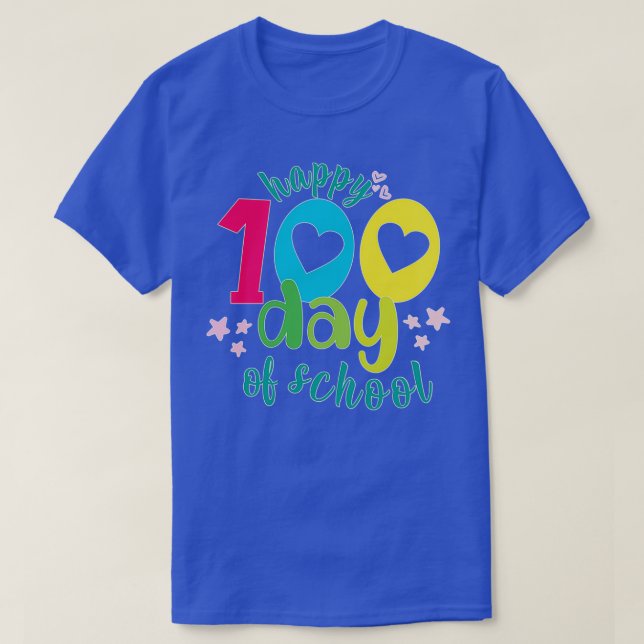 T-shirt Mes Étudiants Ont 100 Jours De Plus (Design devant)