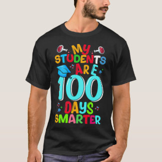 T-shirt Mes Étudiants Sont 00 Jours Plus Intelligents